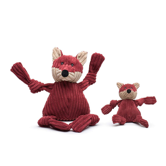 Sly Fox Knottie® plush dog toy with knotted durable design and squeakers