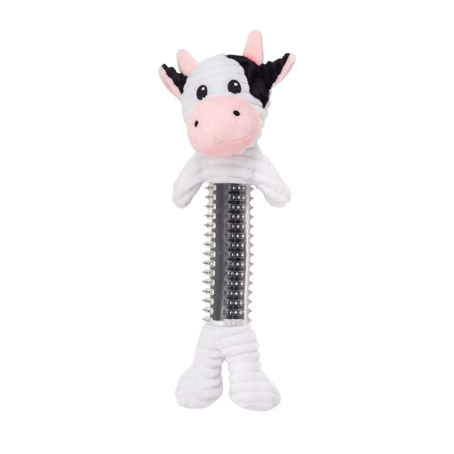 Country Living Thermoplastic Rubber Cow Dog Toy –Durable & Interactive
