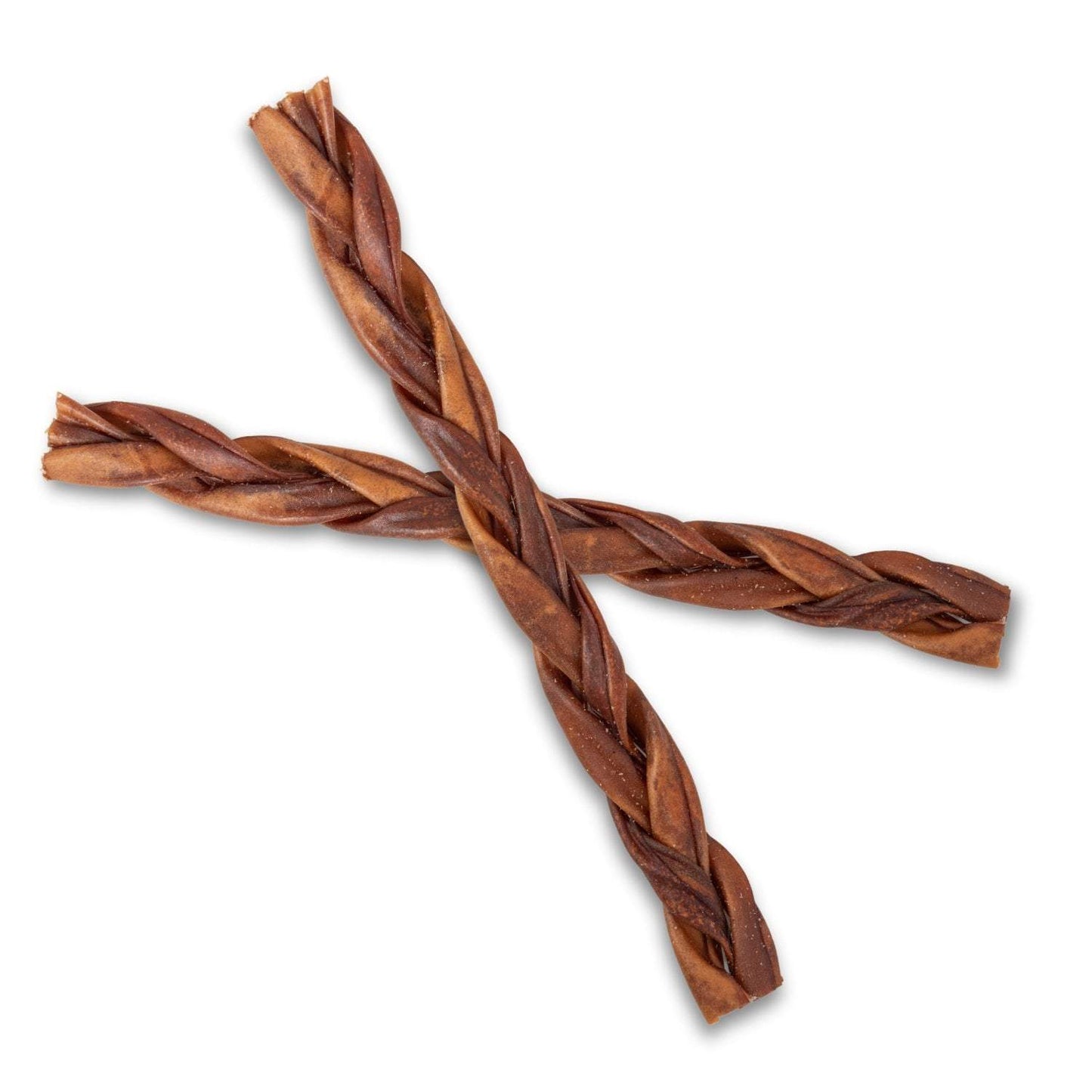 Braided collagen stick dog treats for joint health, 12-inch, all-natural, high protein, safe alternative to rawhide, 4-pack