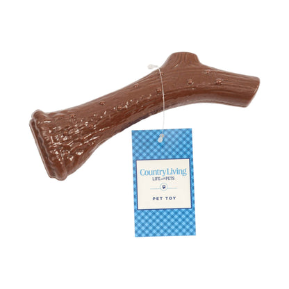Country Living Nylon Antler dog chew toy with natural chicken flavor for durable and dental health benefits