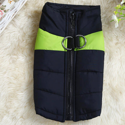 Autumn And Winter Pet Ski Suit Dog Outdoor Cotton Coat Vest
