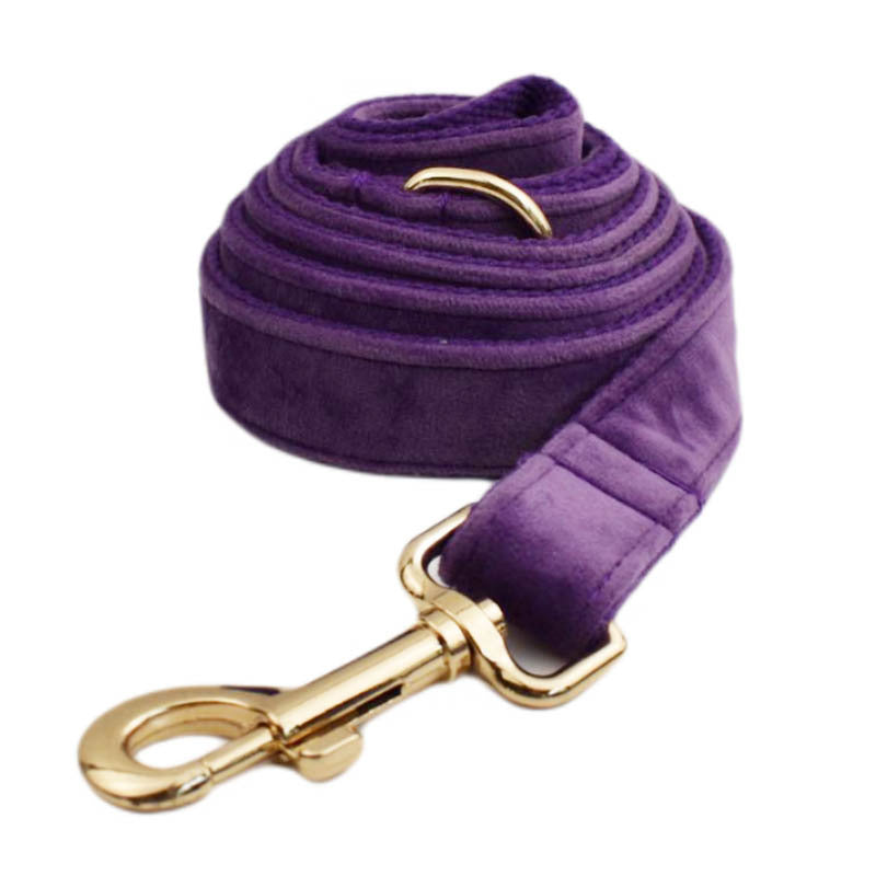 Pet Collar Dog Fabric Velvet