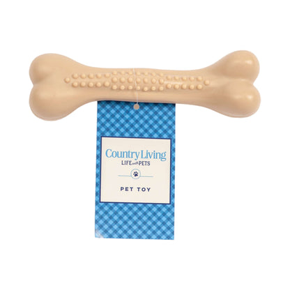 Country Living Nylon Chew Bone - Heavy Chewers Chicken-Flavor Dog Toy