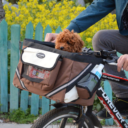 Bicycle Front Basket Pet Carrier