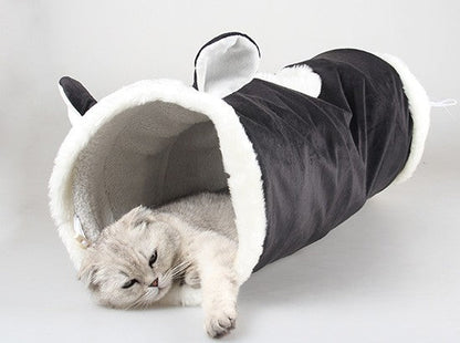 Crinkle Cat Plush Tunnel 3 Animal Styles