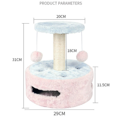 Small Cat Climbing Frame, Multifunctional Simple Cat Frame, Scratching Post, Cat Jumping Platform, Cat Climbing Frame, Cat Tree