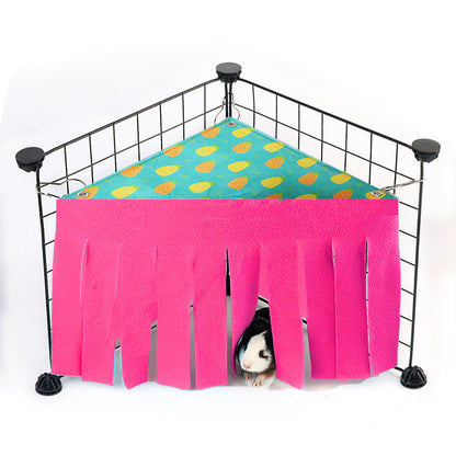 Hamster Hammock With Tassels On Three Sides