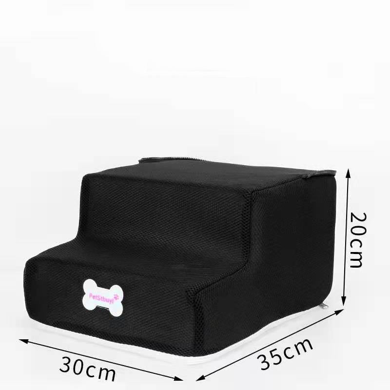 Factory Direct Sale Dog Stairs Pet Climbing Ladder Sponge Steps Small Dog Teddy On The Sofa Bed Climbing Ladder Can Be Customized