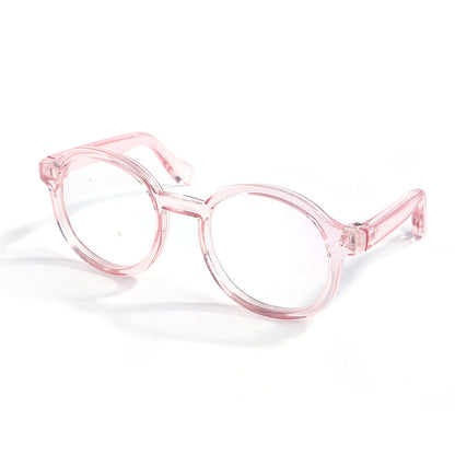 Plastic Transparent Cat Glasses