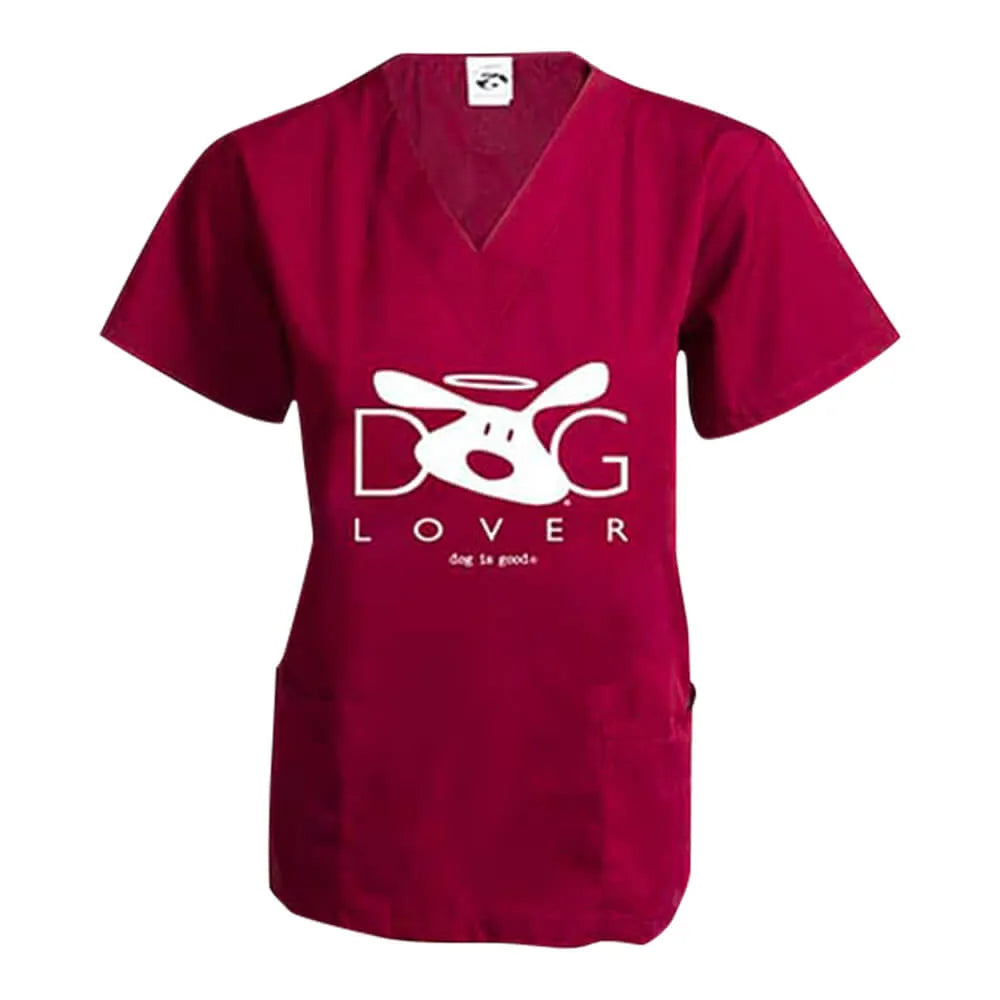 Dog Lover Scrub Top
