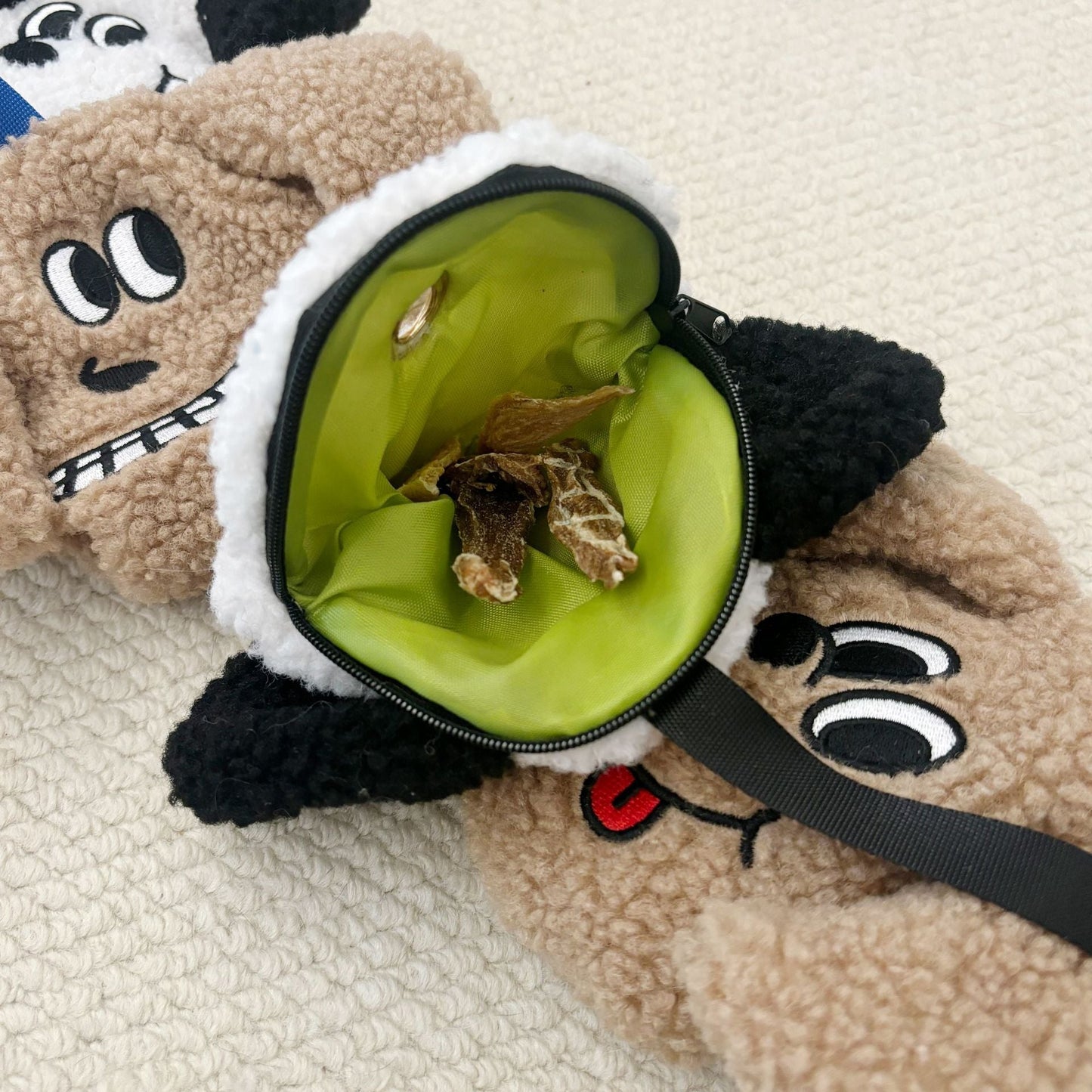 Dog Poop Bag Pet Waste Collector Pooper Scooper Storage Bag Dog Walking Snack Bag