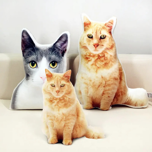 Custom Photo Pet Pillow – Personalized Dog & Cat Picture Cushion