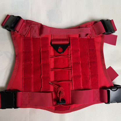 Tactical large dog vest dog patrol equipment pet dog clothes K9 chest strap