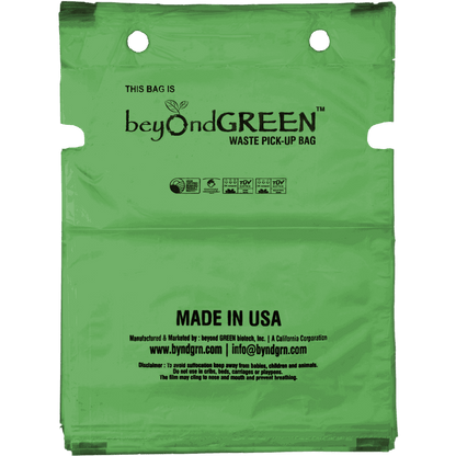 Dog poop bags refill pack of 100 for single-pull park dispenser, durable and leak-resistant