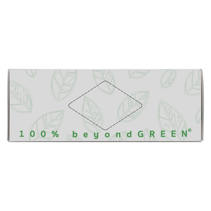 Roll of 200 beyondGREEN dog waste bags for park dispensers, 8x13 inches, durable and leak-resistant with eco-friendly packaging