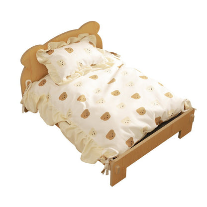Cat Bed Universal Pet Bed Pet Nest Dog Nest Removable Solid Wood Bed