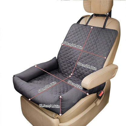 Waterproof Pet Car Seat Cover & Nest for Small & Medium Dogs & Cats