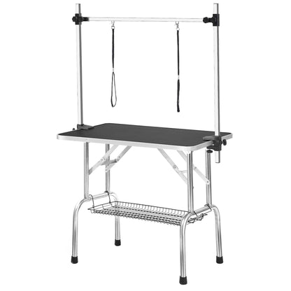 36" Professional Dog Pet Grooming Table Adjustable Heavy Duty Portable w/Arm