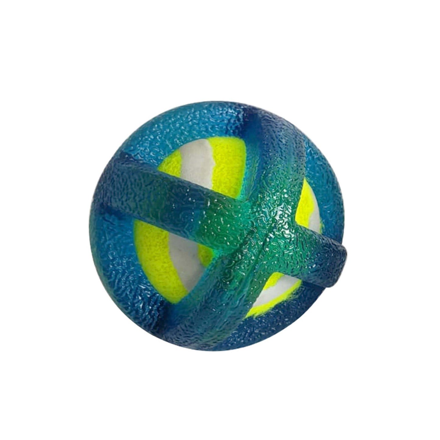 TPR-Coated Agility Tennis Ball Dog Toy –Durable, Pet-Safe, Active Play