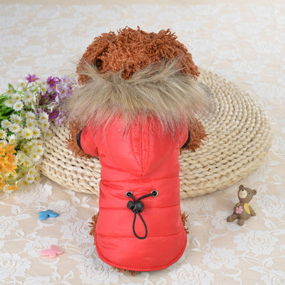 Pet  light and warm cotton clothing