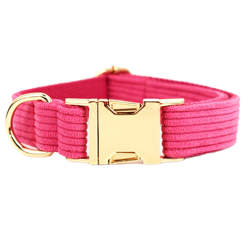 Pet Collar Dog Fabric Velvet