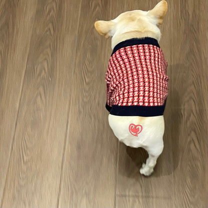 Fashion Cute Print Winter Pet Clothes Winter Sweater