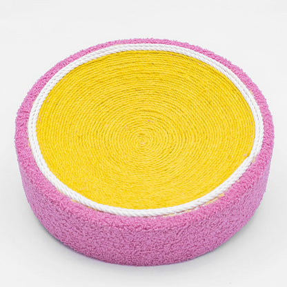 Cat Scratch Board Big Cat Toy Corrugated Cat Paper Bowl With Cardboard Bowl Grinding Claw Cat Sleeping Bed