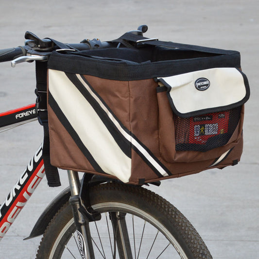 Bicycle Front Basket Pet Carrier