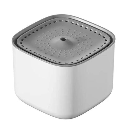 3L large capacity pet fountain with USB circulating water dispenser and four-stage filtration system for cats and dogs