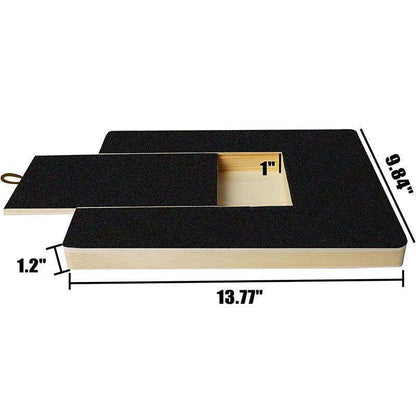 Wooden Retractable Pet Nail Scratcher | Grooming Board for Cats & Dogs