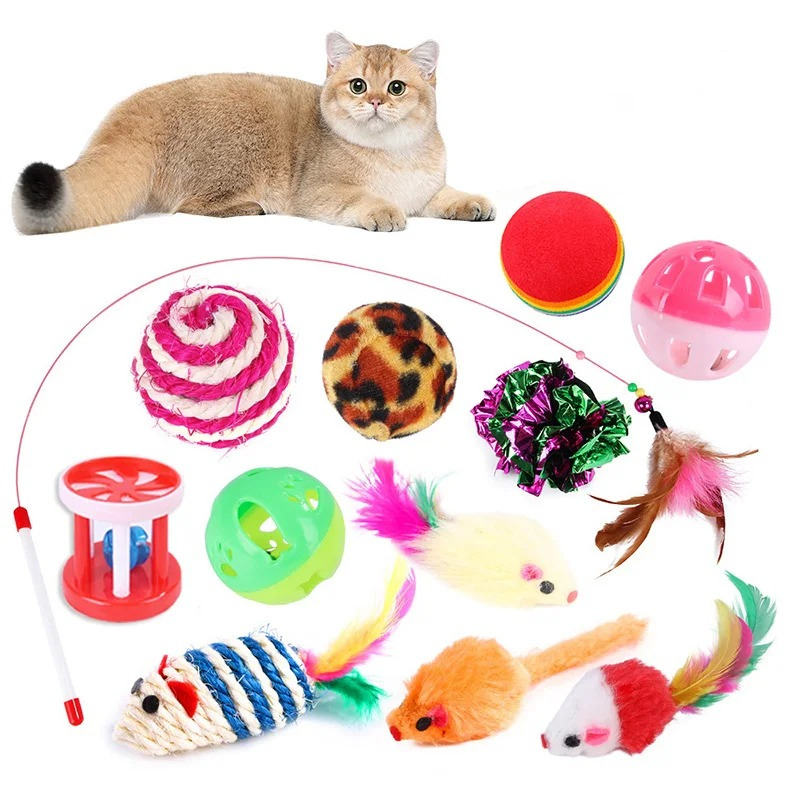 Kitten Toys Variety Pack - Interactive Play Set for Curious Cats