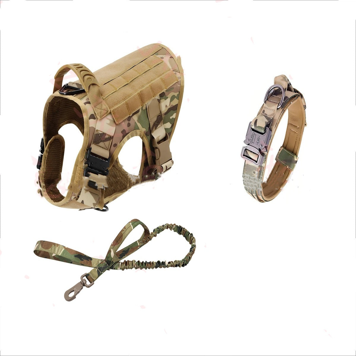 Tactical Dog Vest For Medium To Large Pets Quick-release Design Ideal For Training And Outdoor Use With Big Dogs