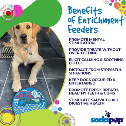 Whale eMat - Ocean-Inspired Dog & Cat Enrichment Lick Mat Suction Cups