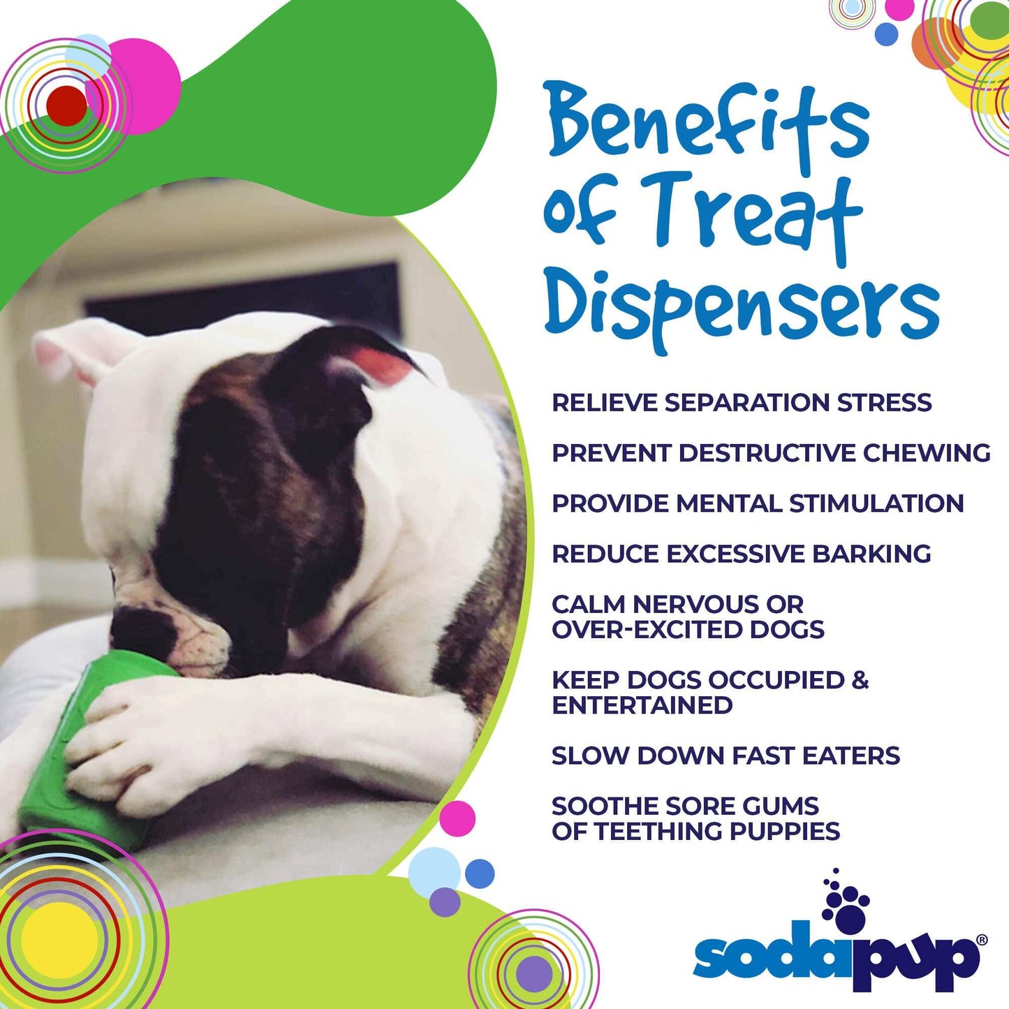 Can Toy eDispenser Durable Rubber Toy & Treat Dispenser, Avg Chewers
