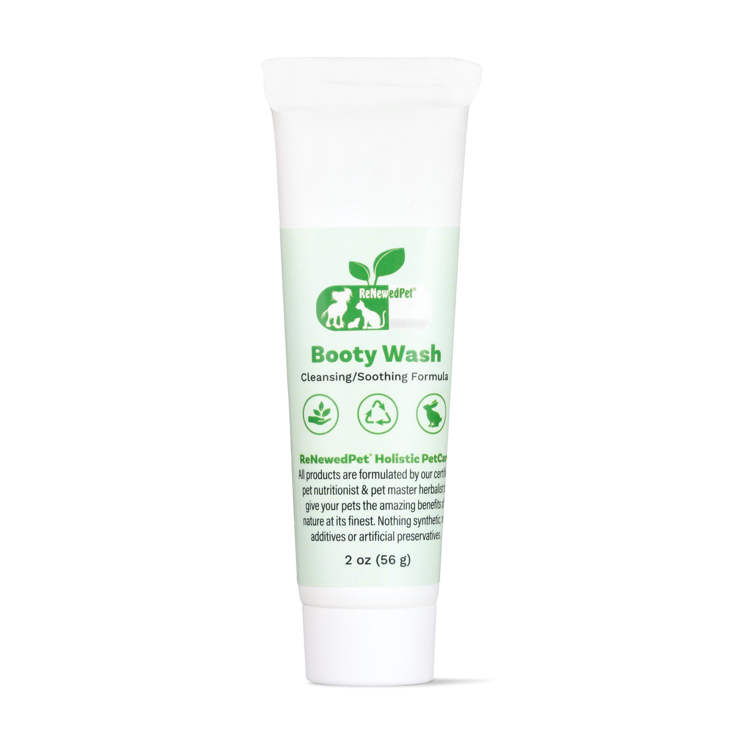 4-ALL PETS Booty Wash natural pet hygiene product with organic ingredients