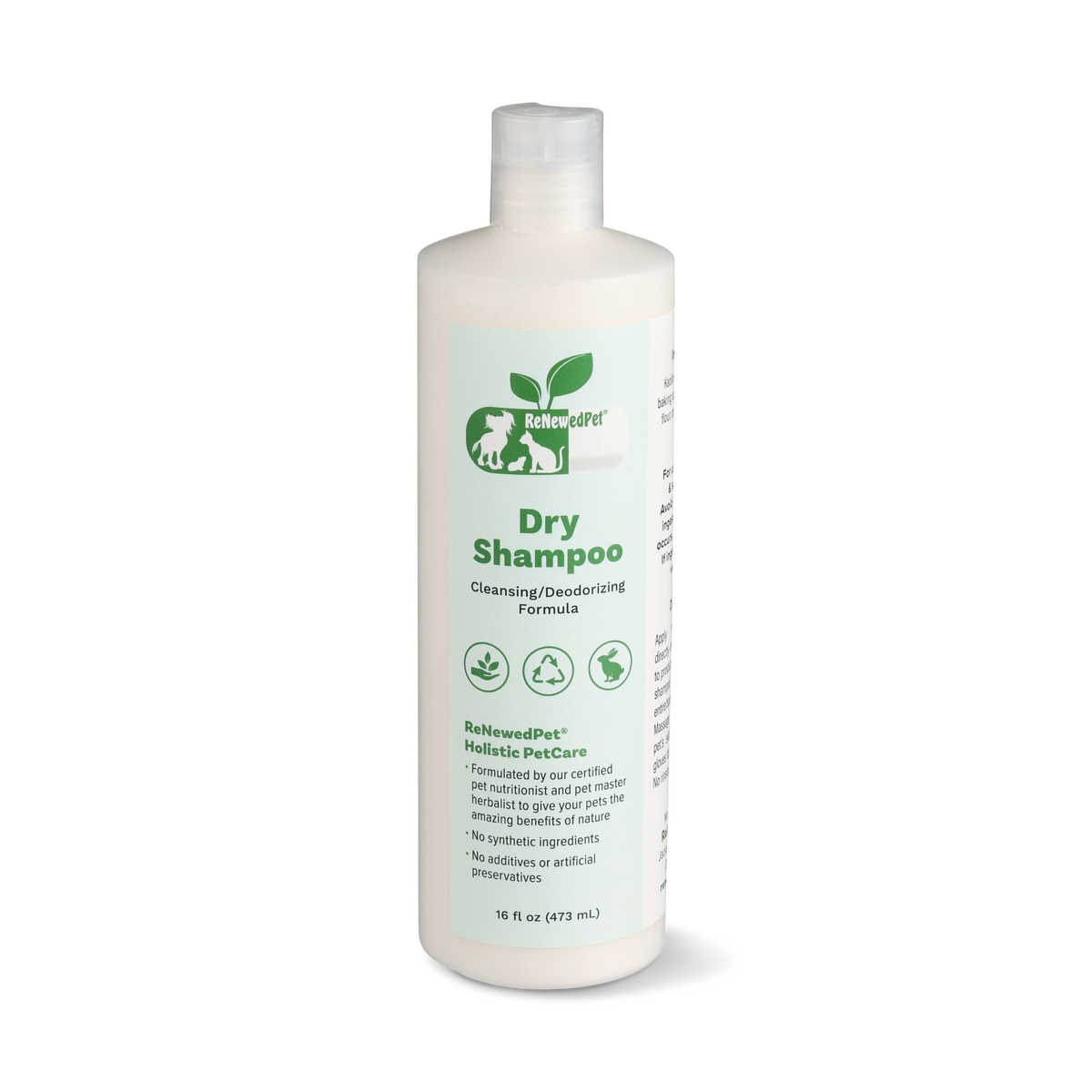 4-ALL PETS organic dry shampoo for pets in various sizes