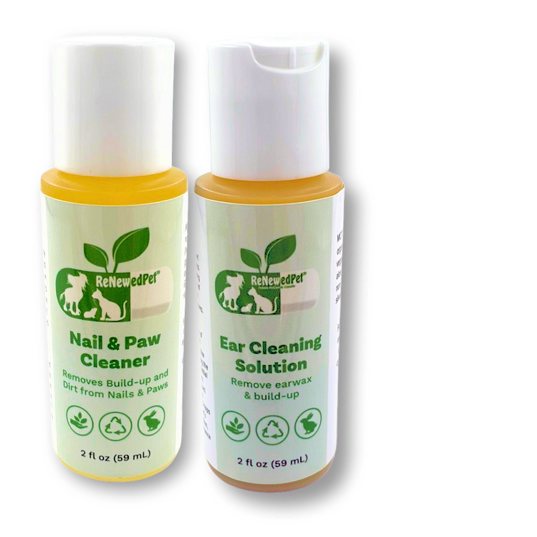 4-ALL PETS natural ear and nail cleaner kit for pets