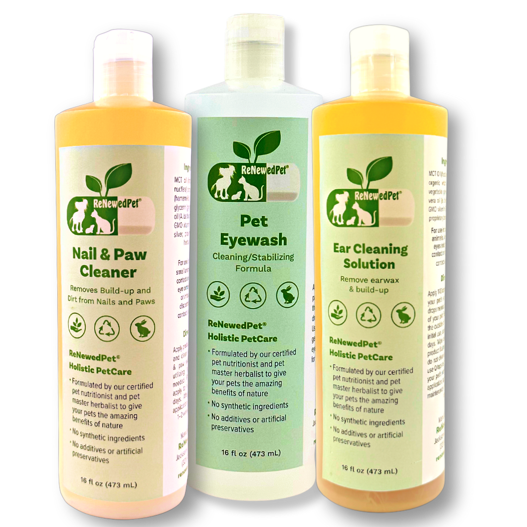 4-ALL PETS Ear Nail and Eyewash Kit with organic ingredients