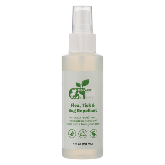 4-ALL PETS natural flea tick bug repellent spray bottle