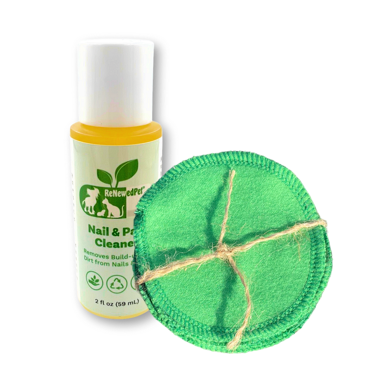 4-ALL PETS nail paw cleaner bottle with natural ingredients
