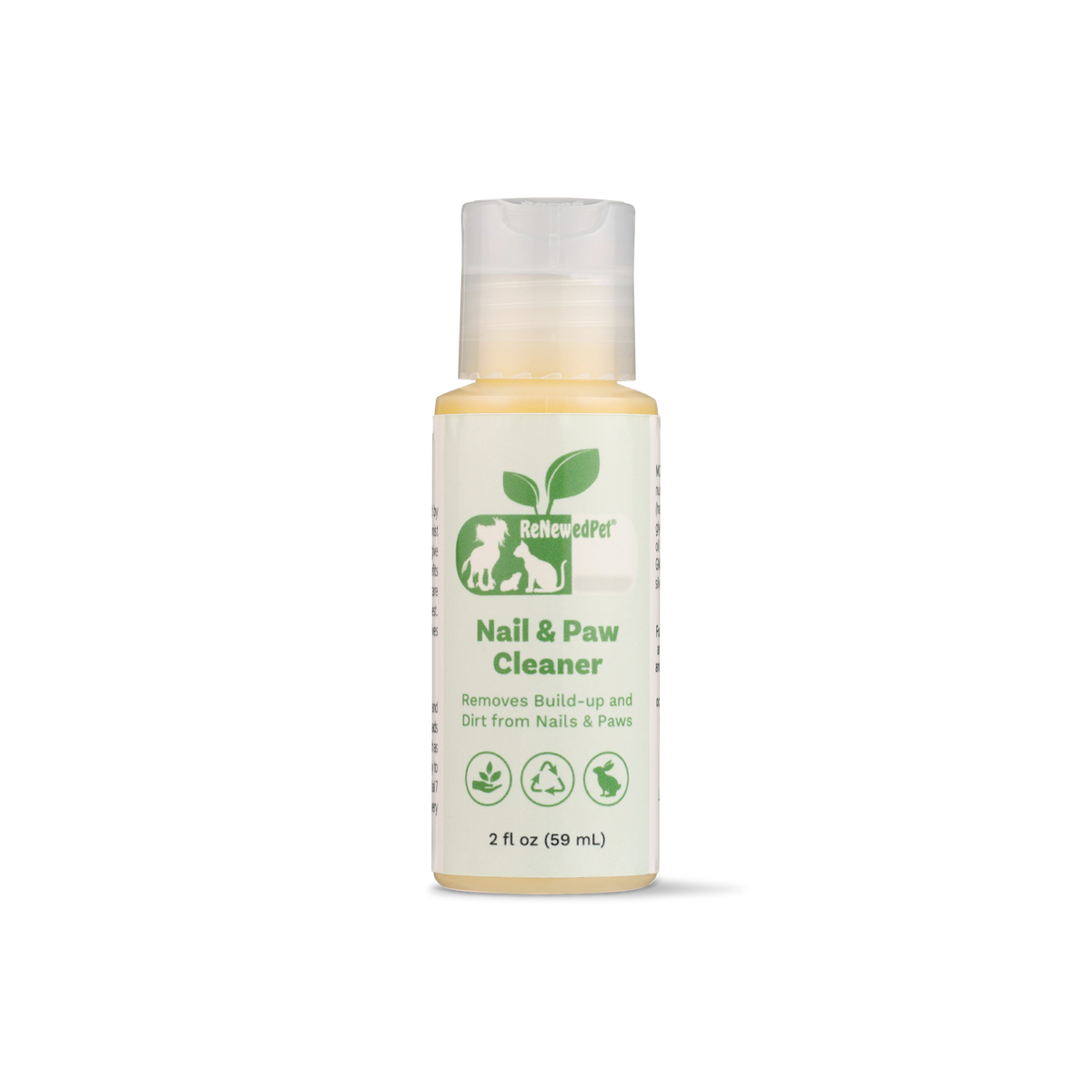 4-ALL PETS natural organic nail paw cleaner bottle