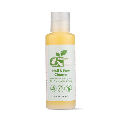 4-ALL PETS natural organic nail paw cleaner bottle