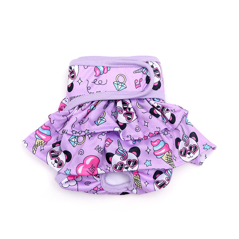 Home Washable Dog Safety Pants Menstrual Pet Physical Pant