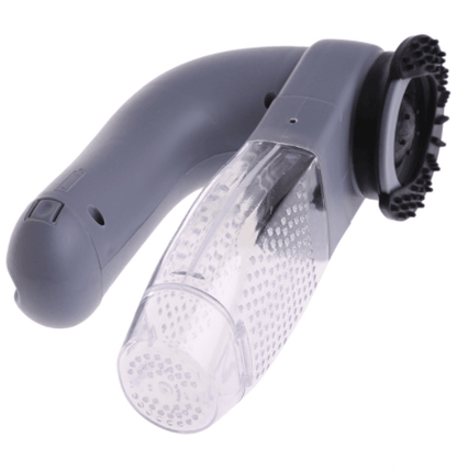 PetPal HairVac portable pet hair vacuum cleaner with gray ABS body and rubber head