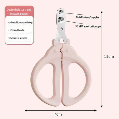 Professionals Cute Shape Pet Cat Dog Nail Clipper Cutter Grooming Scissor Clipper Claw Nail Supplies Pet Nail Trimmer