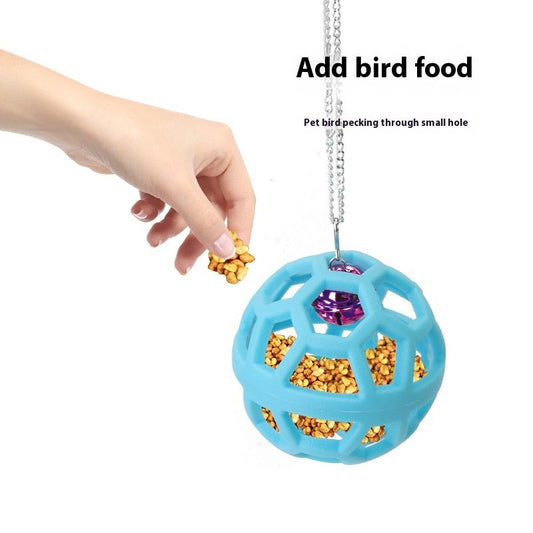 Parrot Hanging Bell Ball Toy