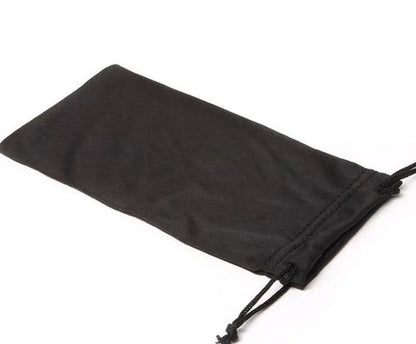 Outdoor Carrying Sunglasses Storage Bag Pressure-proof Flannel Bag
