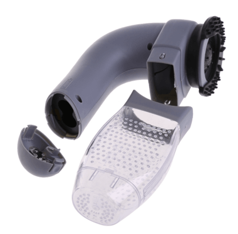 PetPal HairVac portable gray pet hair vacuum cleaner with rubber head and safety torque motor