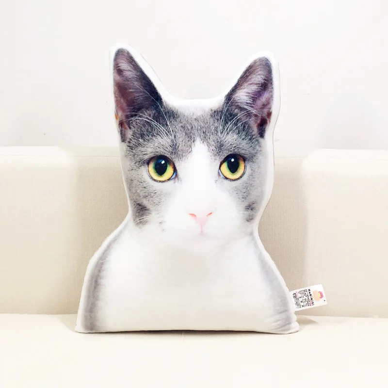 Custom Photo Pet Pillow - Personalized Dog & Cat Picture Cushion