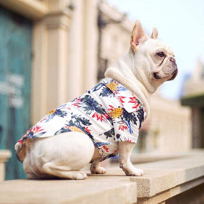 Hawaiian Pet Shirts - Stylish Summer Dog & Cat Shirts, Coconut Print